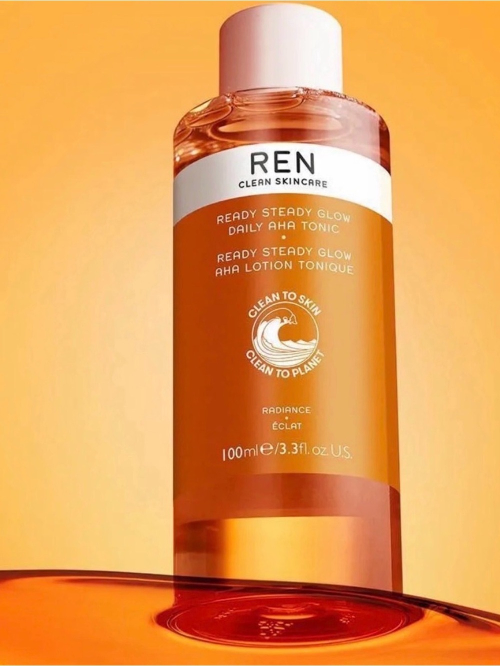REN Ready Steady Glow Daily AHA Tonic